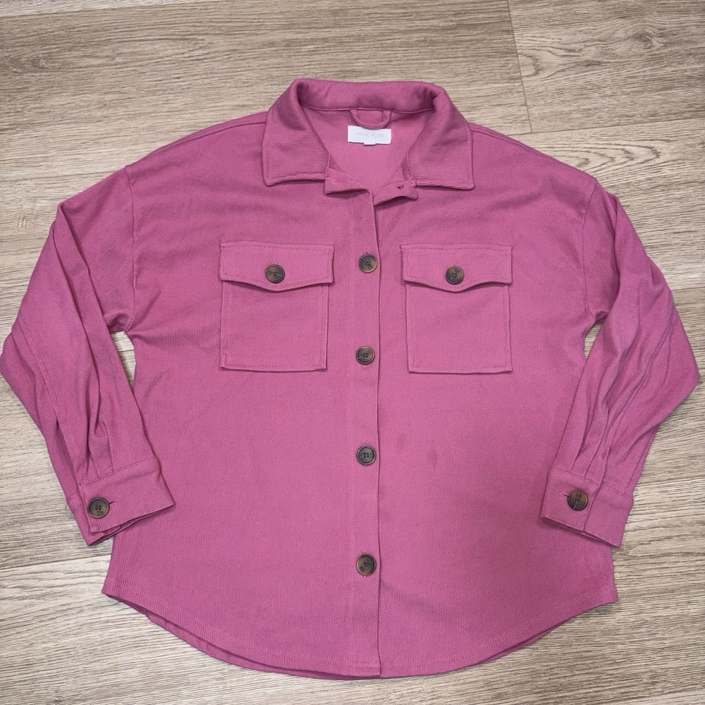 Hippie Rose Women's Boutique Pink Button Up Size Medium